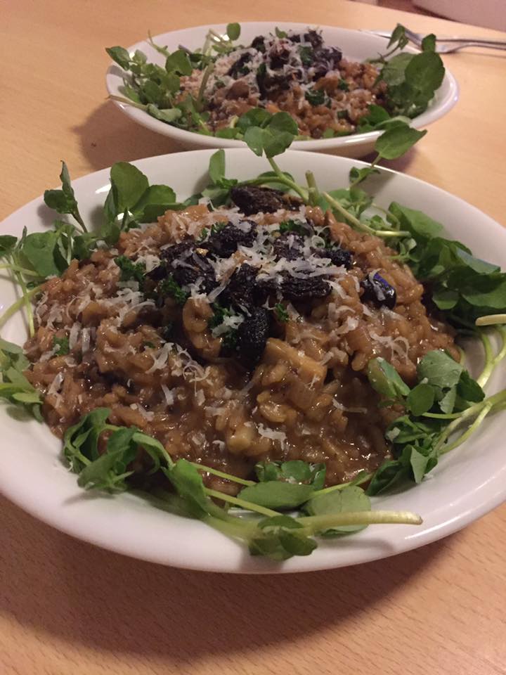 Wild Mushroom Risotto – The Newlywed Chefs