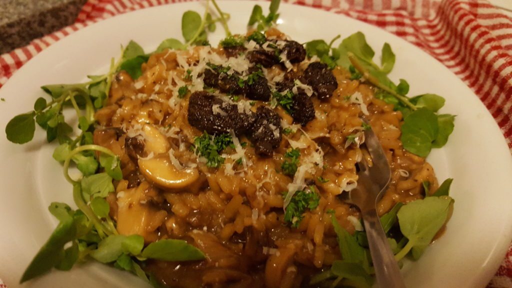 Wild Mushroom Risotto – The Newlywed Chefs
