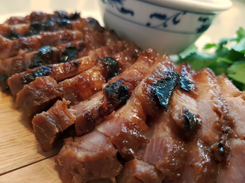  røye Siu Kinesisk BBQ svinekjøtt